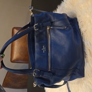 Large blue kate Spade bag